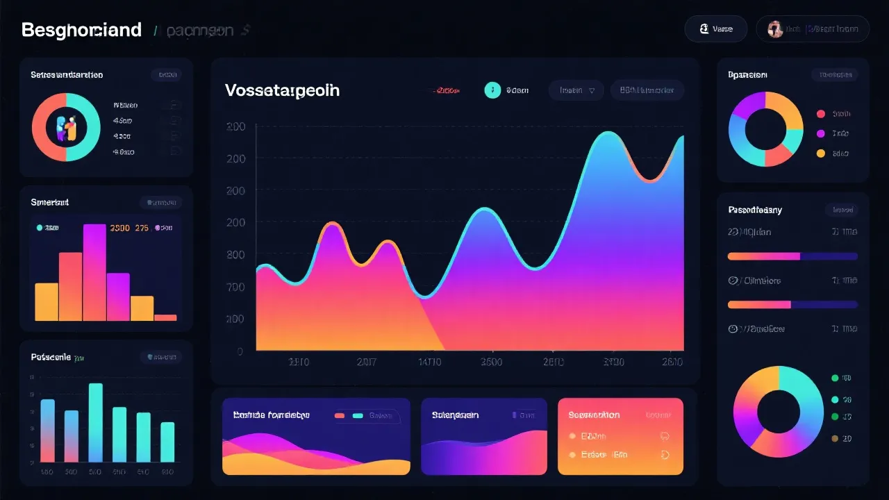 趋势图与热力图示意