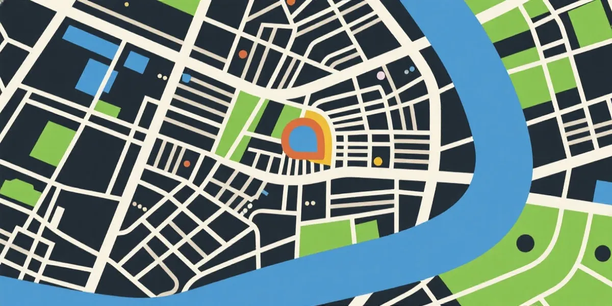 公司位置示意图